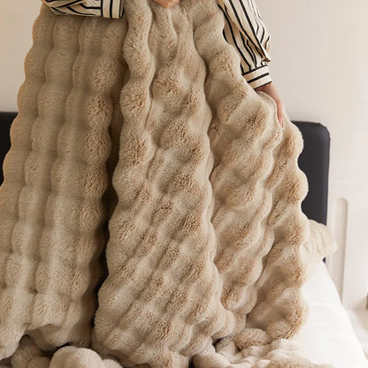 Soft Plush Throw Blanket for Cozy Nights