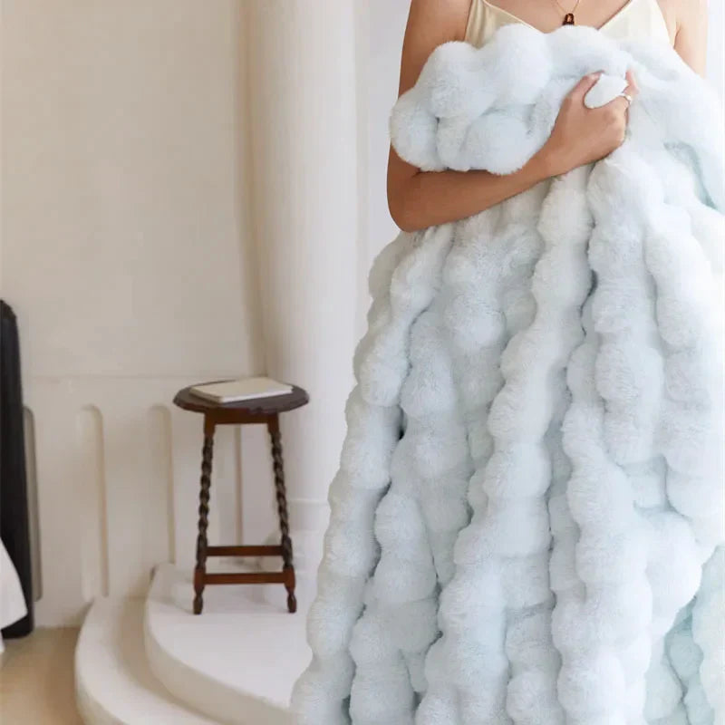 Soft Plush Throw Blanket for Cozy Nights