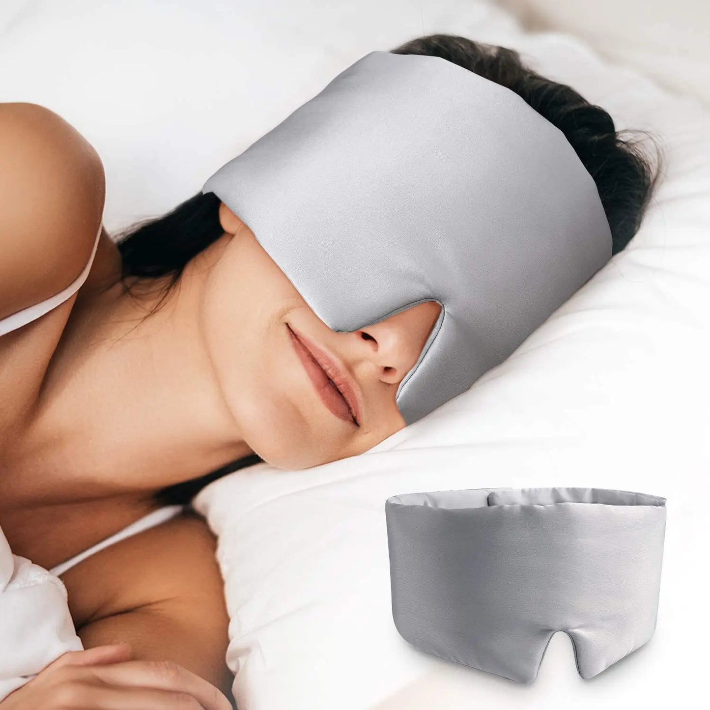 Soft Silk Travel Sleep Eye Mask - Glamry