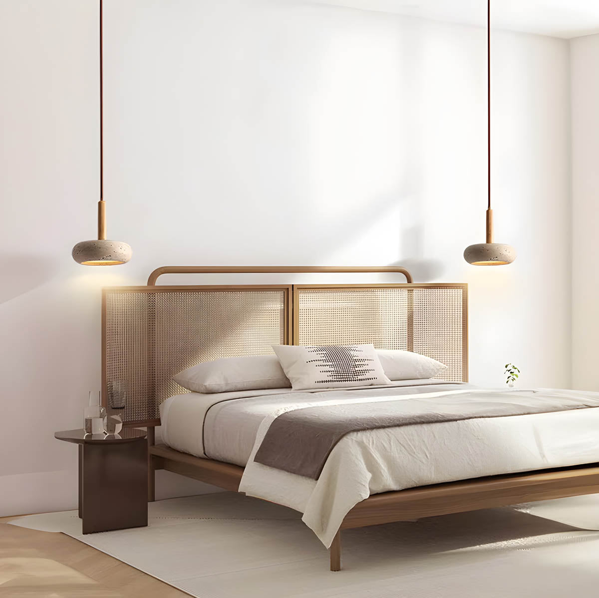 Elegant Natural Rock Pendant Lamp - Glamry