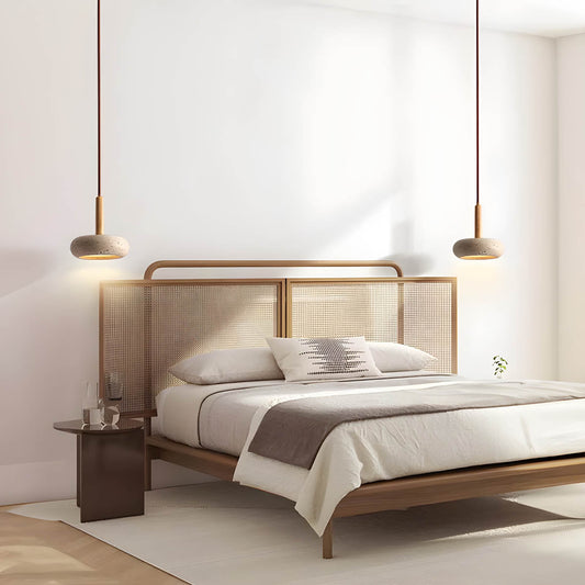 Elegant Natural Rock Pendant Lamp - Glamry