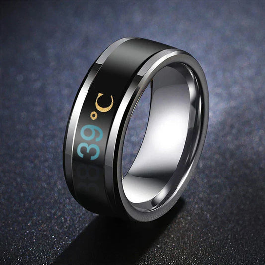Intelligent Thermal Alert Smart Ring - Glamry