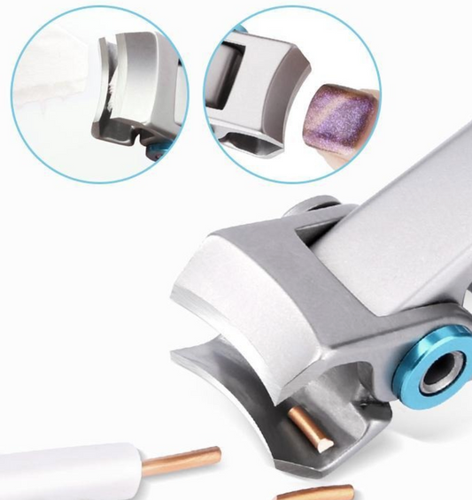 Easy Grip Nail Clippers for Thick Toenails - Glamry