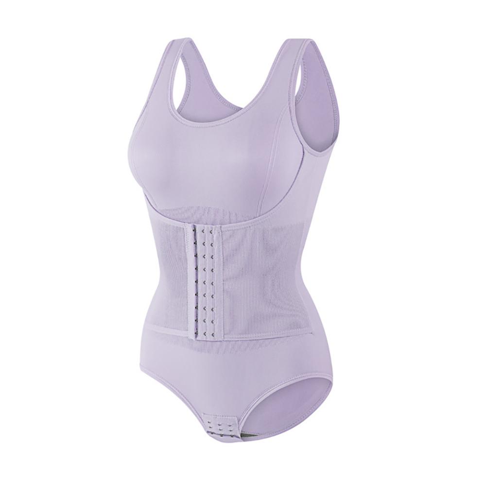 Slimming Mid Waist Shaper Bodysuit - Seamless Butt Lift Shapewear - Glamry