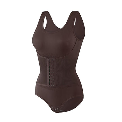 Slimming Mid Waist Shaper Bodysuit - Seamless Butt Lift Shapewear