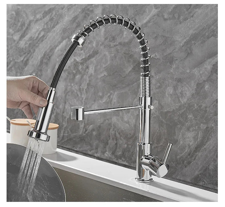 Stylish Double Sink Faucet