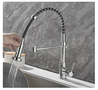 Stylish Double Sink Faucet