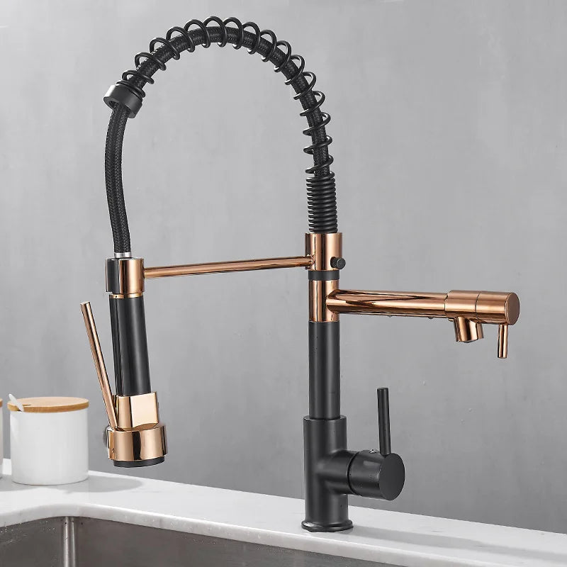 Stylish Double Sink Faucet