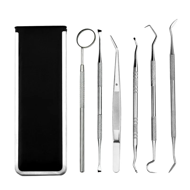 Complete Dental Cleaning Kit with Plaque Remover Tools