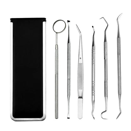 Complete Dental Cleaning Kit with Plaque Remover Tools