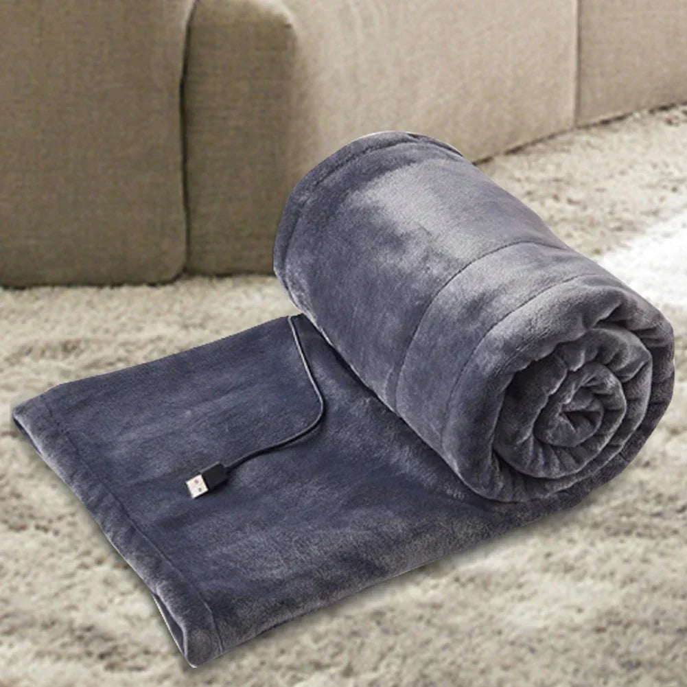 Soft USB Heated Blanket with 3 Settings