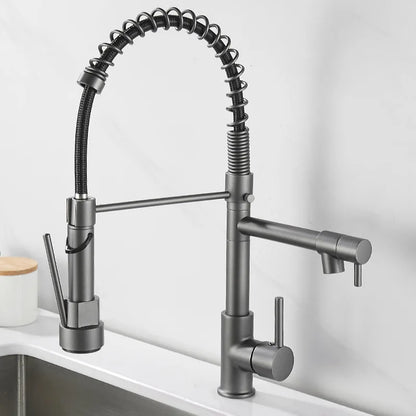 Stylish Double Sink Faucet
