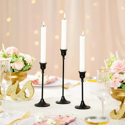 Luxury Metal Candle Holder Set