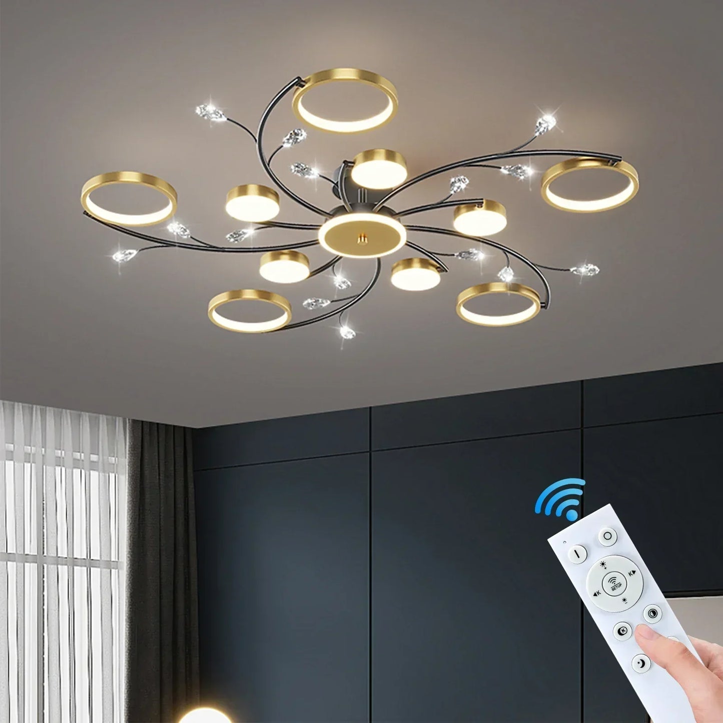 Adjustable Pendant Light with Dimmer - Glamry