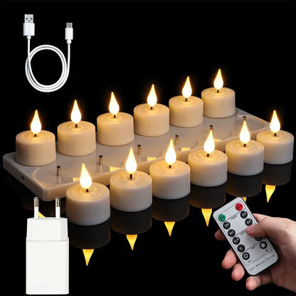 Realistic Flicker LED Candle Lights