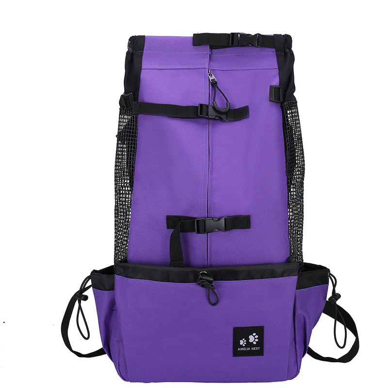Pet Travel Bag with Side Pocket for Dogs and Cats