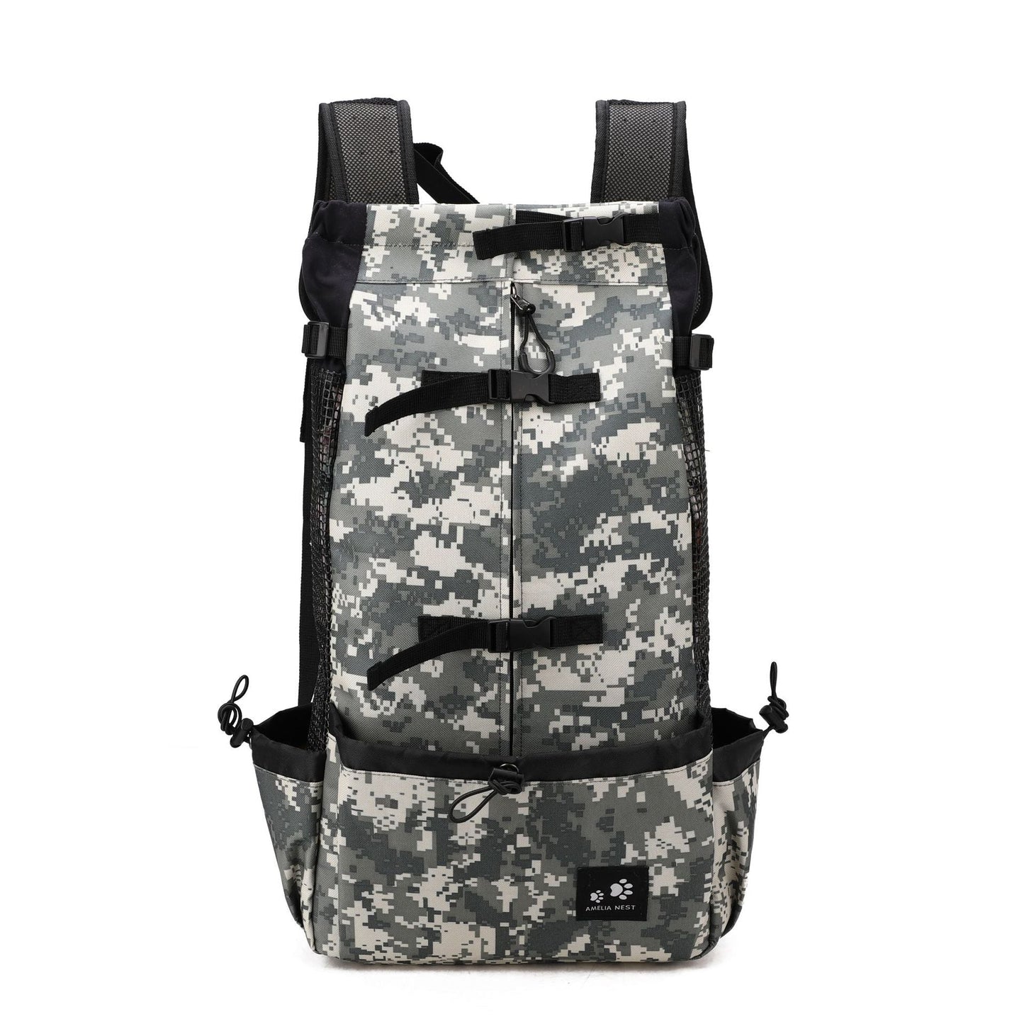 Pet Travel Bag with Side Pocket for Dogs and Cats