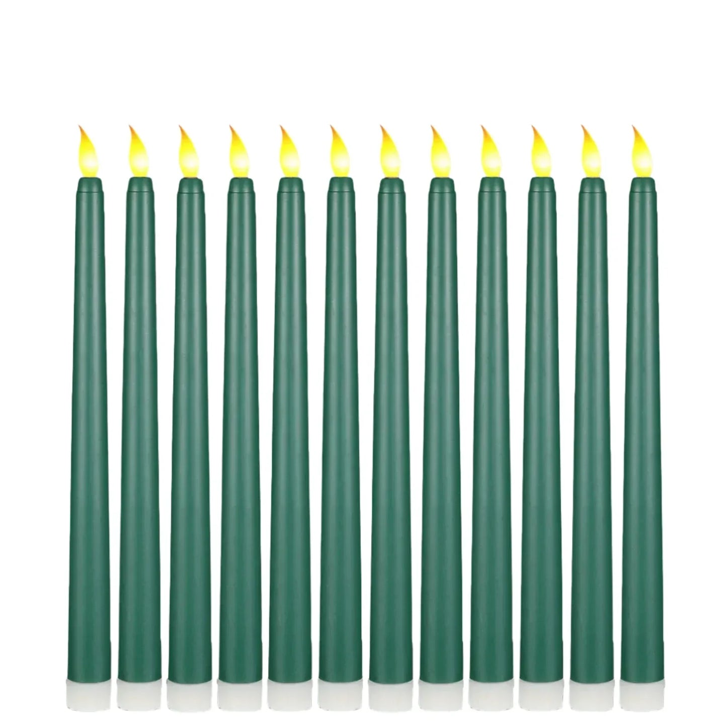 Spooky LED Black Candle Lights for Decor