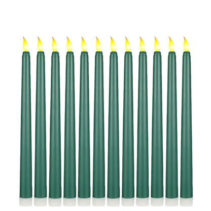 Spooky LED Black Candle Lights for Decor