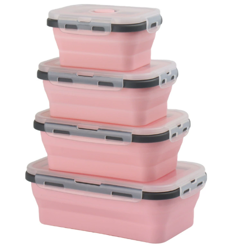 Flexible Space Saving Airtight Food Container Set