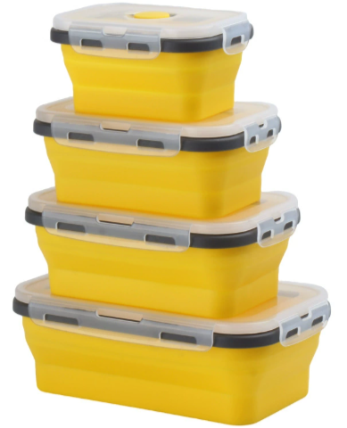 Flexible Space Saving Airtight Food Container Set