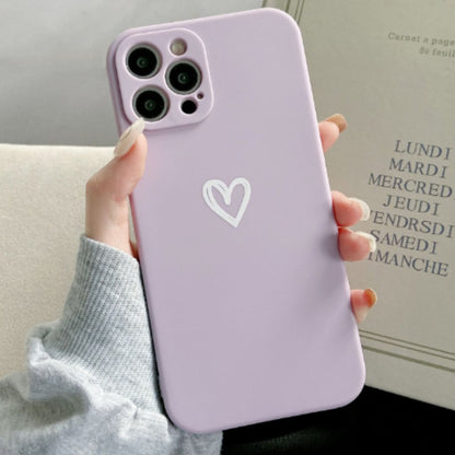 Soft Heart Pattern Protective Phone Cover