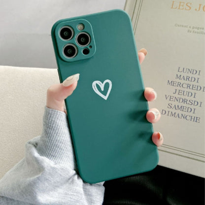 Soft Heart Pattern Protective Phone Cover