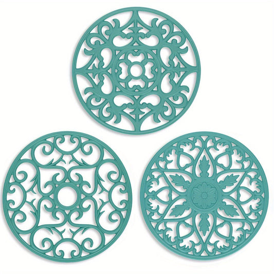 Heat Resistant Silicone Kitchen Table Mats - Glamry