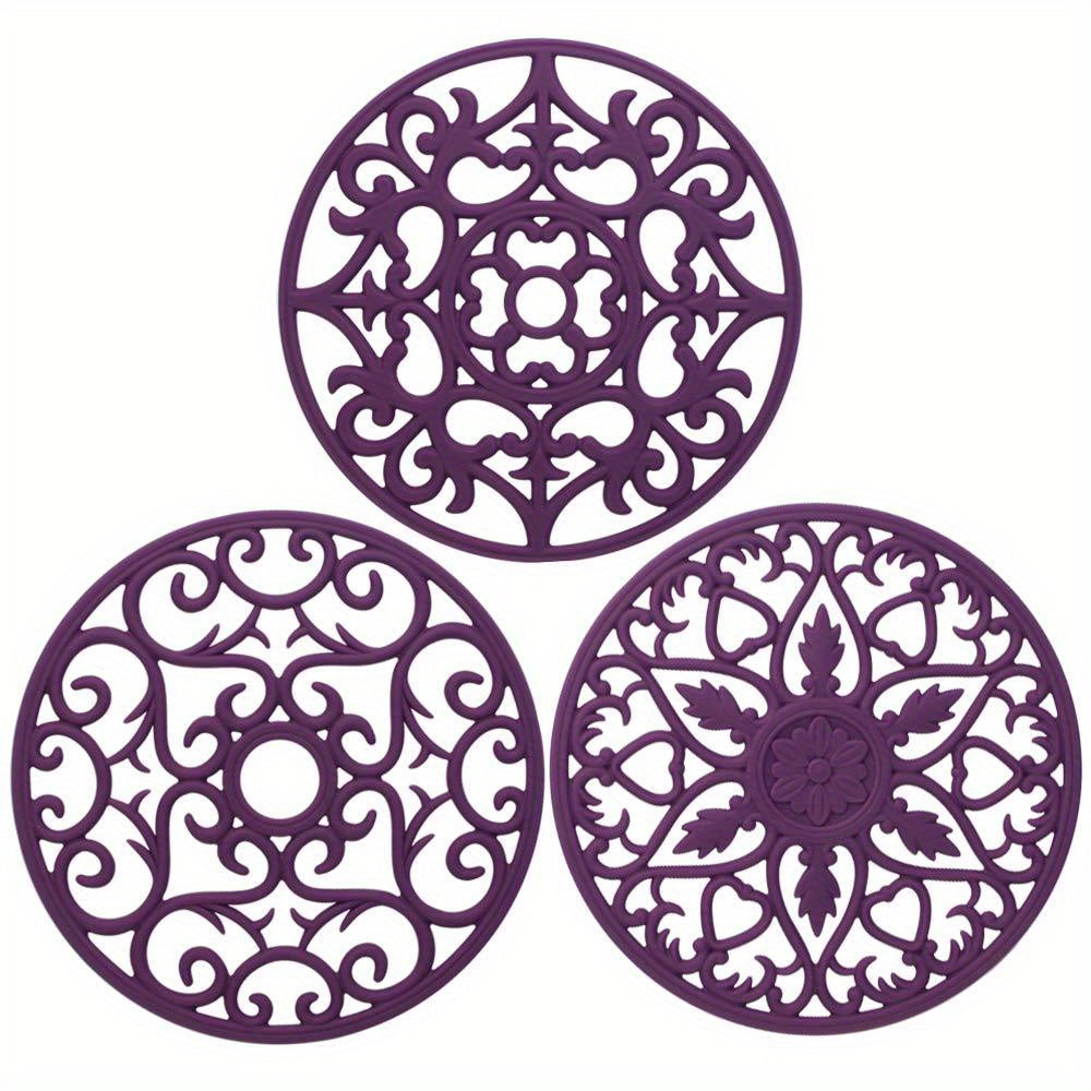 Heat Resistant Silicone Kitchen Table Mats