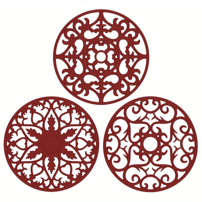Heat Resistant Silicone Kitchen Table Mats