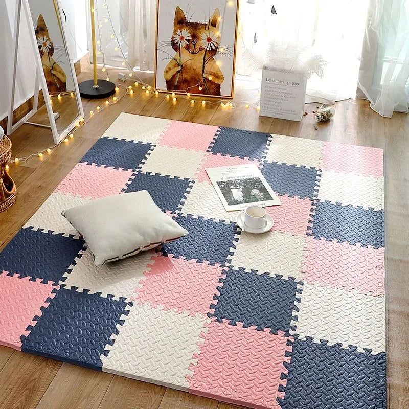 Safe Cushioned Baby Playmat for Infants and Toddlers