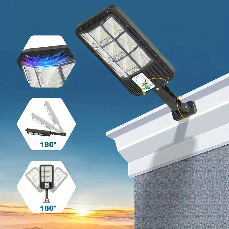 Bright Solar Security Light with Motion Detector - Glamry