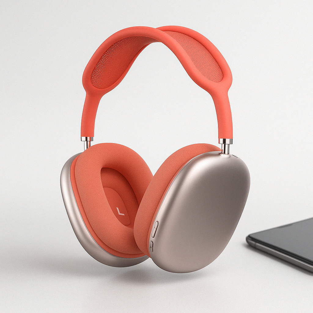 Wireless Over-Ear Noise Cancelling Bluetooth Headphones