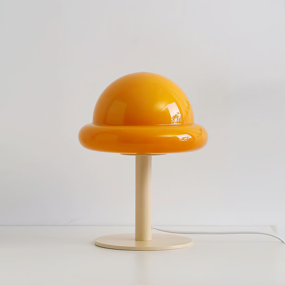 Galaxy Table Lamp with Silver Finish and Space Design