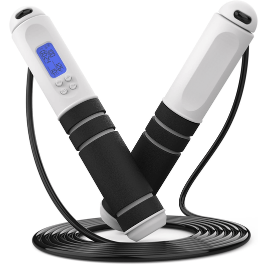 Fitness Digital Jump Rope with Calorie Tracker and Timer - Glamry