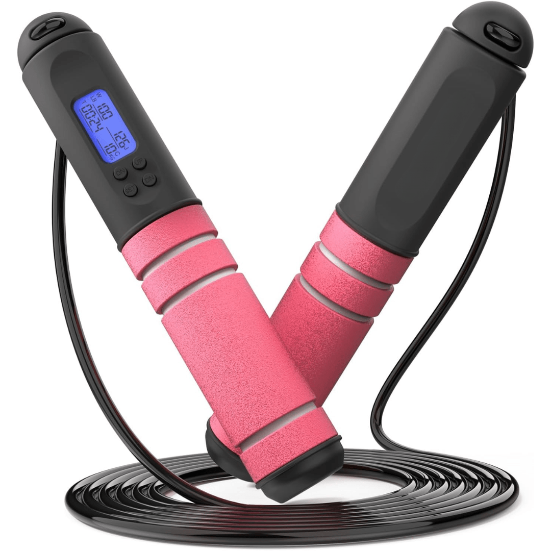 Fitness Digital Jump Rope with Calorie Tracker and Timer