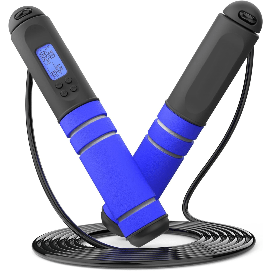 Fitness Digital Jump Rope with Calorie Tracker and Timer