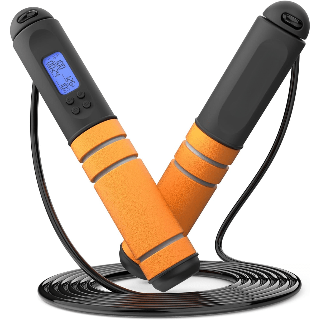 Fitness Digital Jump Rope with Calorie Tracker and Timer
