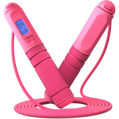 Fitness Digital Jump Rope with Calorie Tracker and Timer