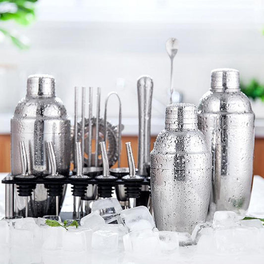 Premium Stainless Steel Home Bar Shaker Set - Glamry