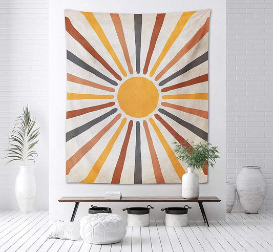Natural Boho Chic Wall Hanging Tapestry - Glamry