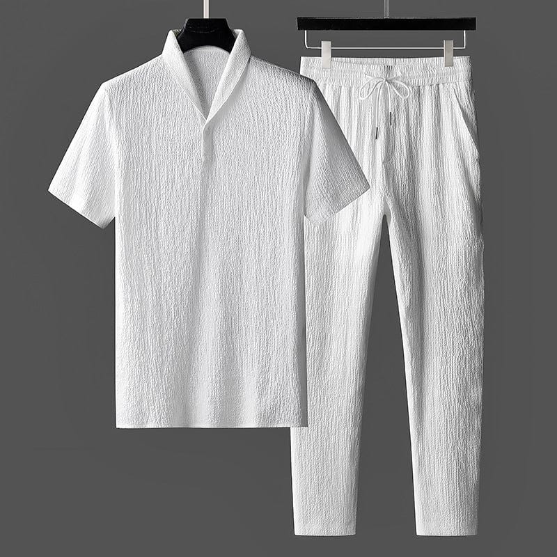 Cool Cotton Mens Summer Clothing Set for Maximum Comfort - Glamry