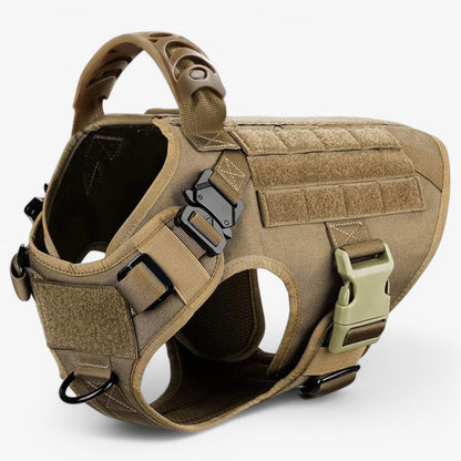 Durable Padded Dog Vest with Handle and Reflective Straps