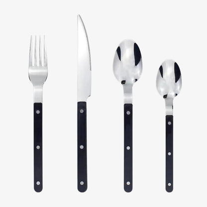 Premium Quality 24-Piece Stainless Steel Dinner Set - Glamry