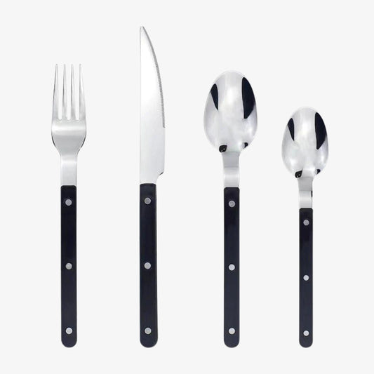 Premium Quality 24-Piece Stainless Steel Dinner Set - Glamry