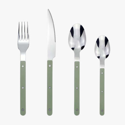 Premium Quality 24-Piece Stainless Steel Dinner Set
