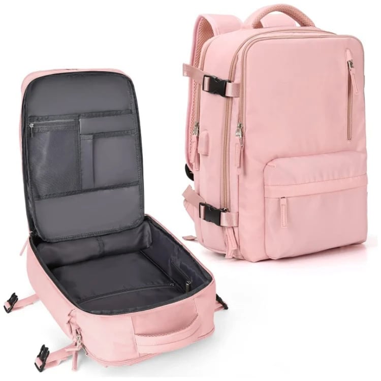 Practical Women's Travel Bag with USB Charger Port