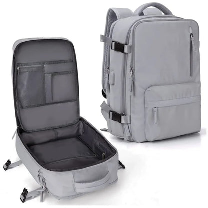 Practical Women's Travel Bag with USB Charger Port