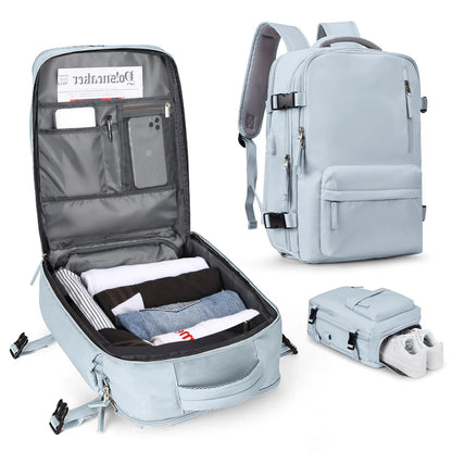 Practical Women's Travel Bag with USB Charger Port