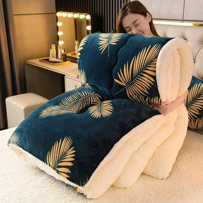 Soft Heated Fleece Blanket for Warmth and Relaxation